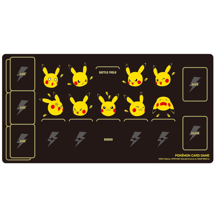 [Rubber Play Mat] Pikachu and Lightning  [ NOV 2025 ] Pokemon Japan