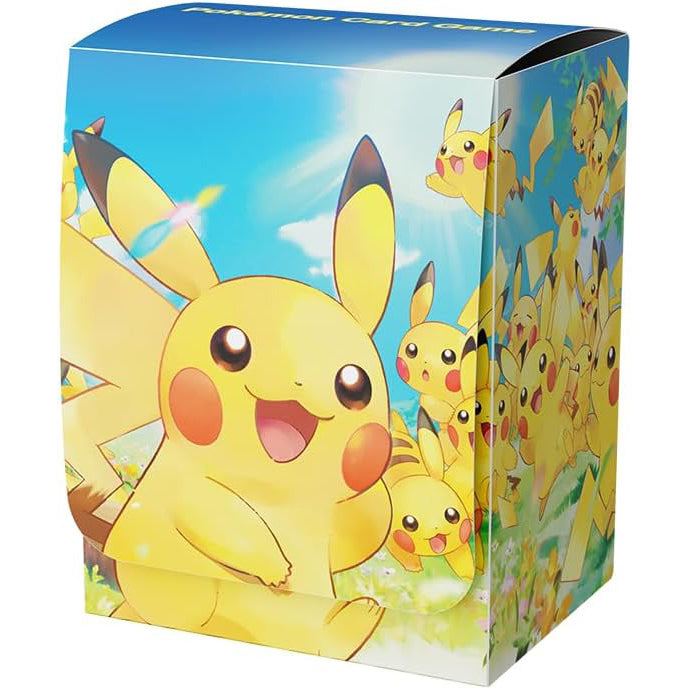 [NEW] Pokemon Card Game Deck Case -Pikachu Large Gathering [ JUL 2023 ] Pokemon Japan
