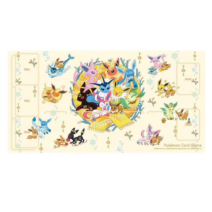 [Supplies] Rubber Play Mat - Eevees  [ DEC 2024 ] Pokemon Japan