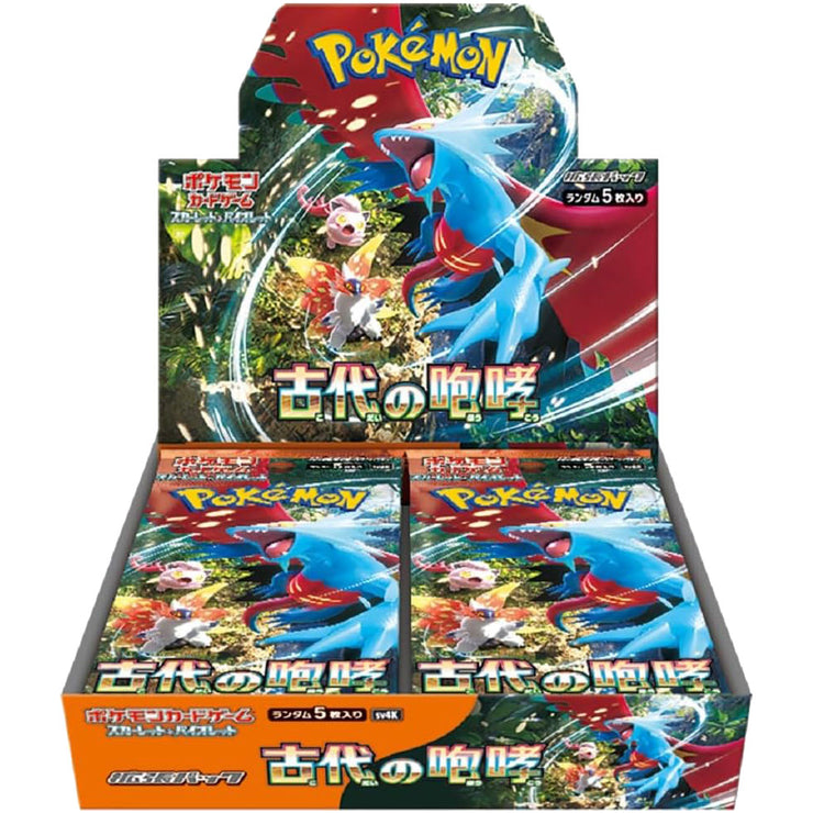 [3rd Stock / Shipment:NOV 2][Limit : 4BOX] Scarlet & Violet Expansion Pack -Ancient Roar BOX [ OCT 27 2023 ] Pokemon Japan