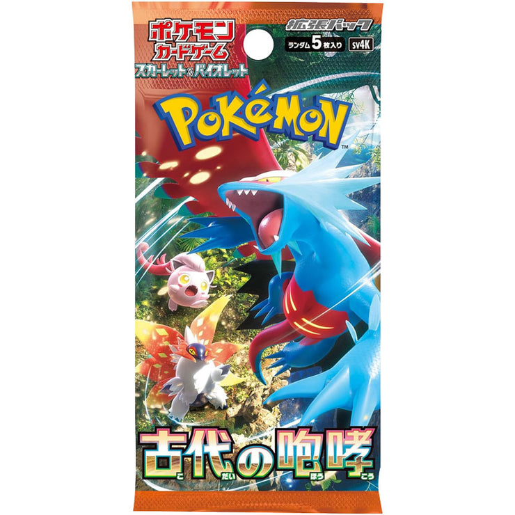 [3rd Stock / Shipment:NOV 2][Limit : 4BOX] Scarlet & Violet Expansion Pack -Ancient Roar BOX [ OCT 27 2023 ] Pokemon Japan