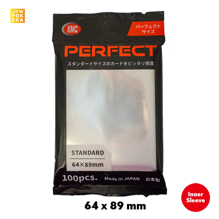 [Sleeve] Card Barrier Perfect Size [ 64×89 mm : Inner ] 100pcs KMC Japan