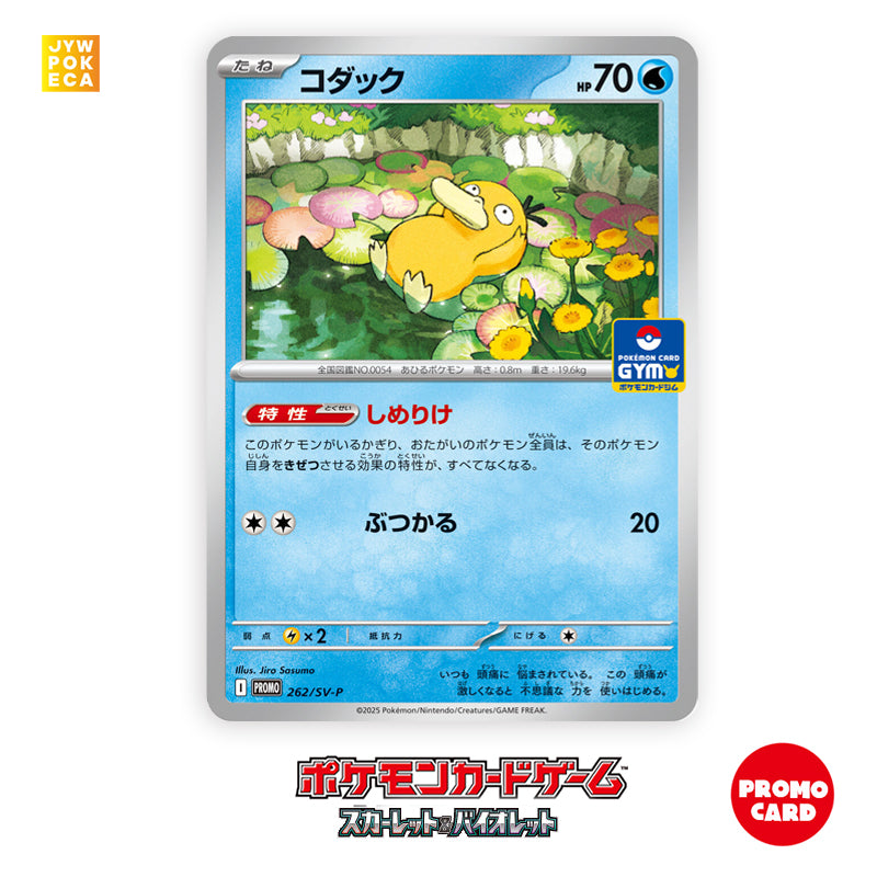 Promo] Psyduck [ Pokemon Card Gym Promo ] [262/SV-P] Pokemon