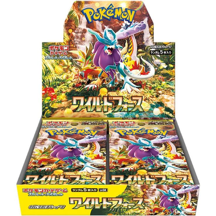 [Pre-Order][Limit : 4BOX] Scarlet & Violet Expansion Pack -Wild Force BOX [ JAN 26 2024 ] Pokemon Japan