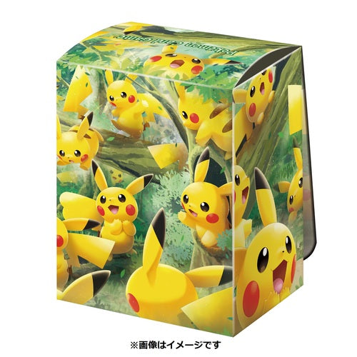 [NEW] Pokemon Card Game Deck Case -Pikachu&