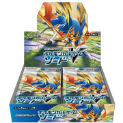 [NEW] Pokemon Card Game Sword And Shield Expansion Pack -Sword BOX [ DEC 2019 ] Pokemon Japan