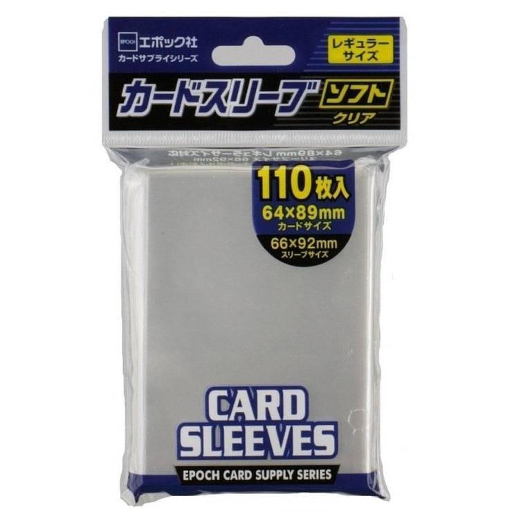 [NEW] Card Sleeve -Soft Type [ 66×92mm] 110pcs Epoch Japan