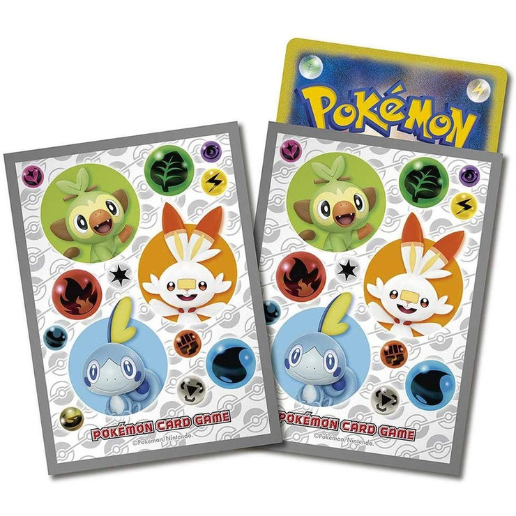 [NEW] Pokemon Card Game Deck Shield -Grookey & Scorbunny & Sobble [ 2019 ] Pokemon Japan